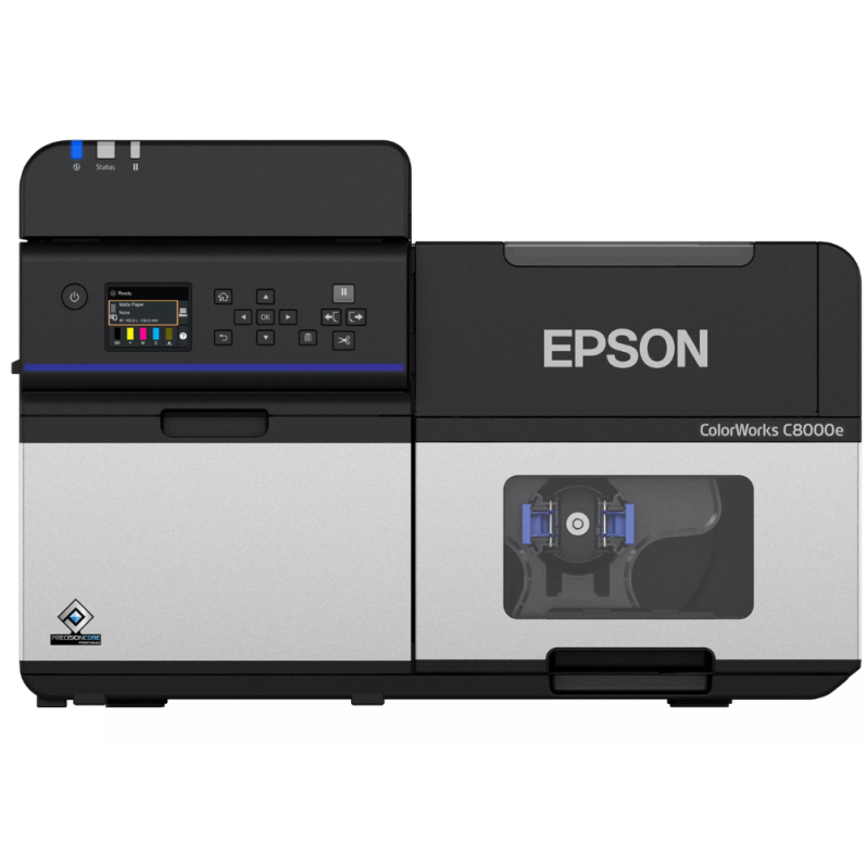 Imprimanta color industriala de etichete Epson ColorWorks C8000e (bk), USB, Ethernet, kit USB, cutter