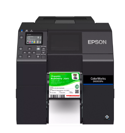 Epson ColorWorks D6000PE Etikettendrucker, Abzieher