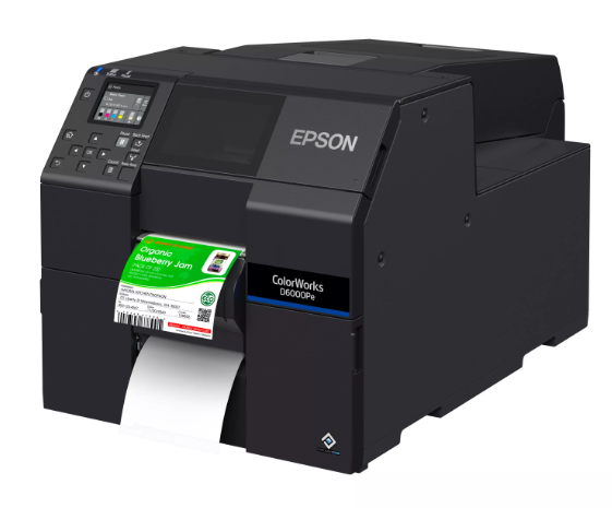 Epson ColorWorks D6000PE Etikettendrucker, Abzieher