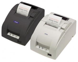 Imprimanta matriciala Epson TM-U220A, Ethernet, cutter, neagra