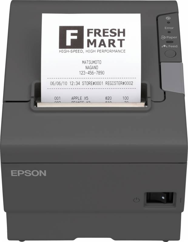 Imprimanta termica Epson TM-T88V, Ethernet, neagra