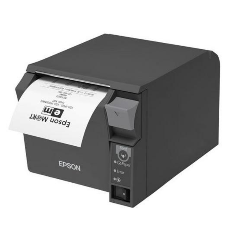 Epson TM-T70II, USB, Ethernet, gri