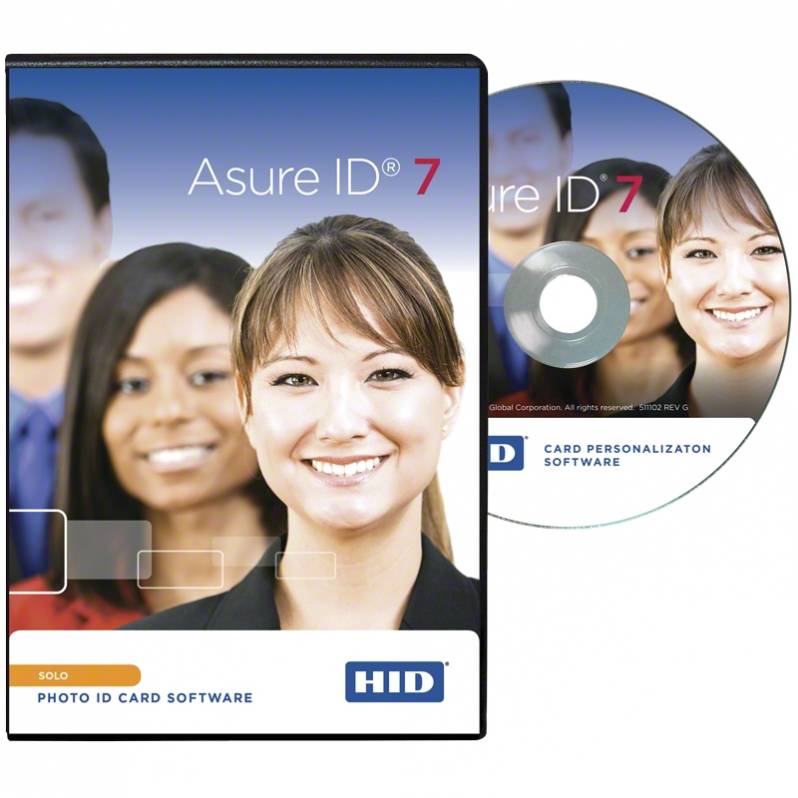 Asure ID 7 Solo, software personalizare carduri