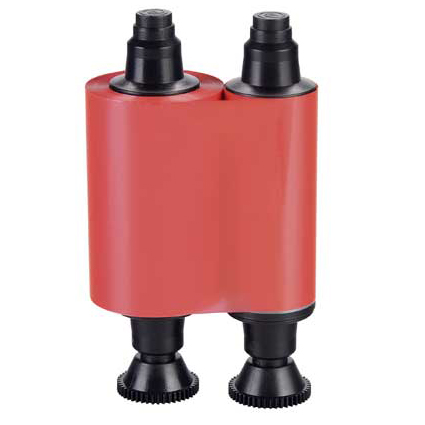 Ribon monocrom Evolis R2013, rosu