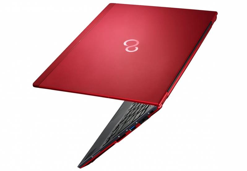 Laptop Fujitsu Lifebook U938, 13.3", i7, 12GB, 512GB SSD, rosu