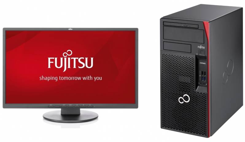 Sistem Fujitsu ESPRIMO P557/E85 + monitor E22-8 TS Pro