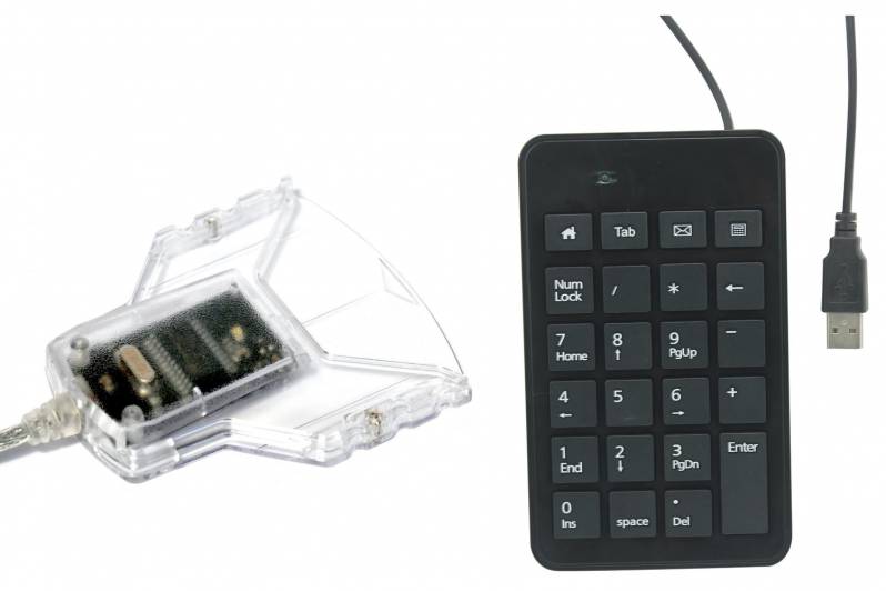 Cititor carduri Gemalto IDBridge CT30, tastatura numerica