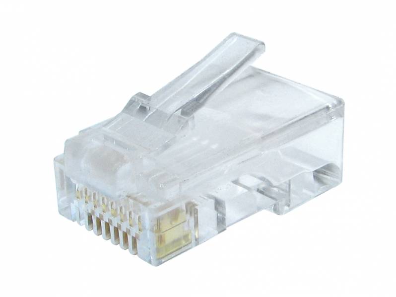 Mufa GEMBIRD RJ45 UTP, neecranata, Cat6, plastic, set de 50 buc