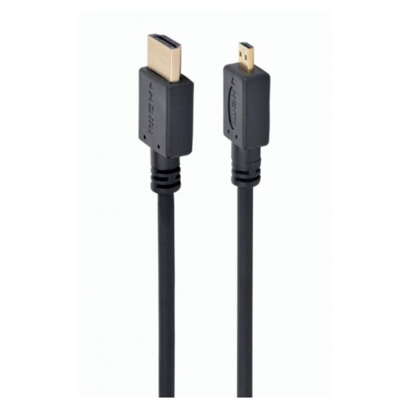 Cablu HDMI-micro HDMI-D Gembird, 1.8m, 19 pini, tata-tata