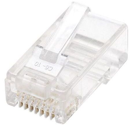 Mufa GEMBIRD RJ45 UTP, Cat5e, plastic, tip pass-through, set de 100 de bucati