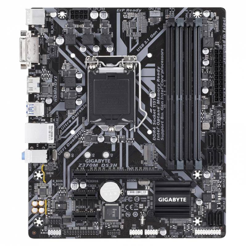 Placa de baza Gigabyte Z370M DS3H