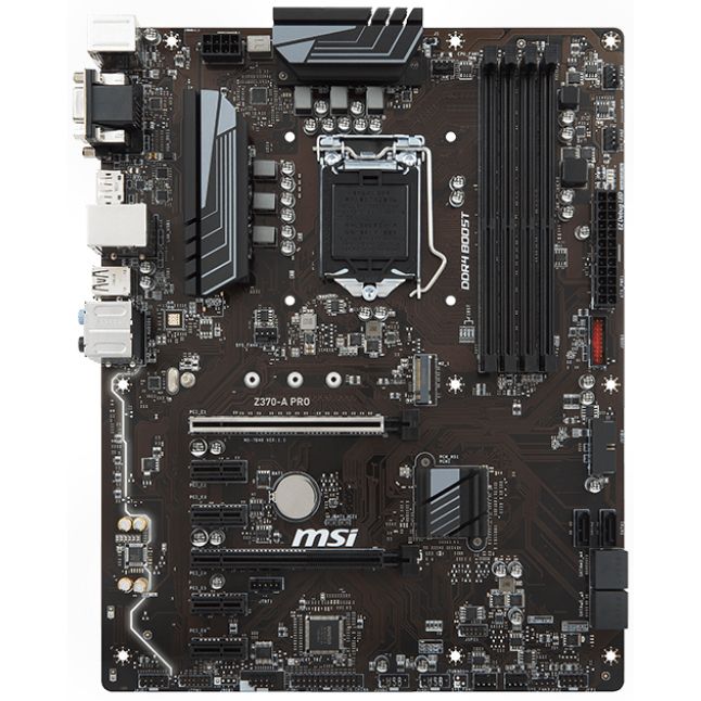 Placa de baza MSI Z370-A PRO, ATX, socket 1151 v2