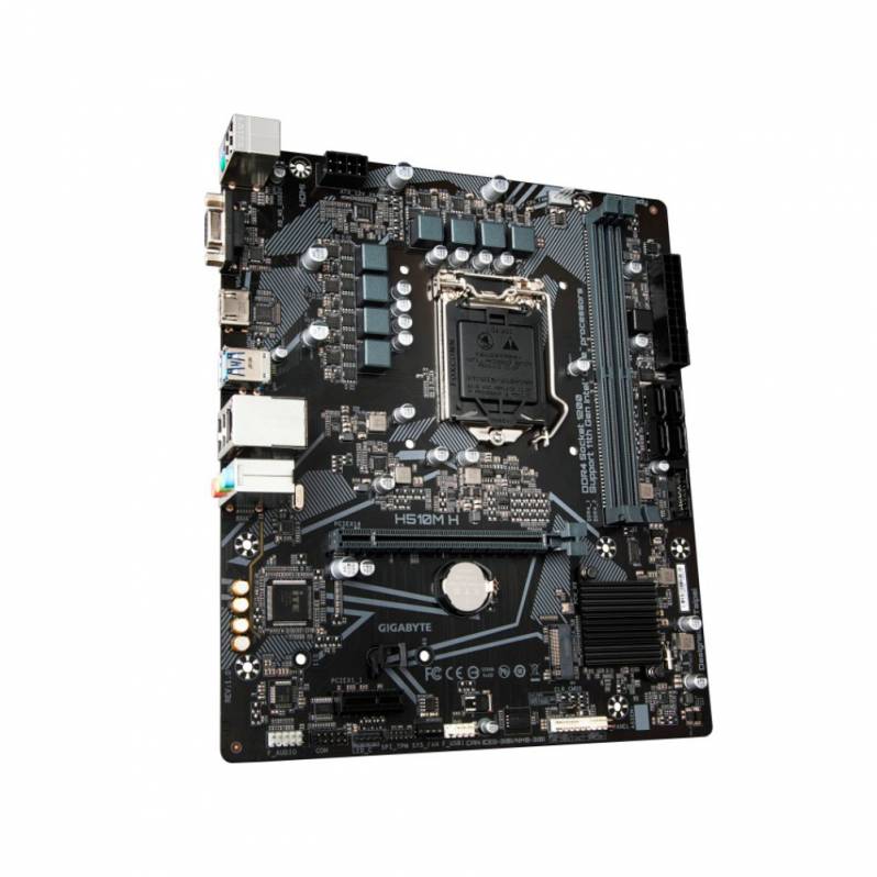 Placa de baza Gigabyte H510M H, Gaming, 64GB