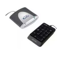 Cititor de carduri de sanatate HID Omnikey 3121, v.2, tastatura numerica A4TECH Fstyler