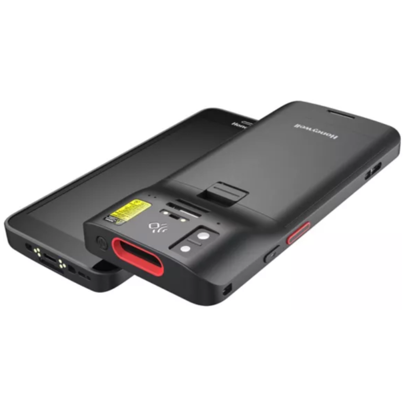 Terminal mobil Honeywell CT37, PCAP, Wi-Fi 6E, USB, BT (BLE), NFC, Android, hot-swap, negru