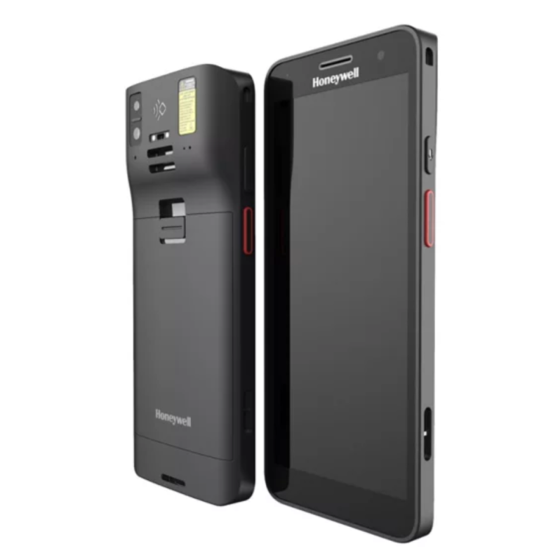 Terminal mobil Honeywell CT37, PCAP, Wi-Fi 6E, USB, BT (BLE), NFC, Android, hot-swap, negru