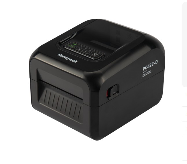Honeywell PC42E-D Etikettendrucker, 203DPI, USB, USB Host, RS232, Ethernet, schwarz