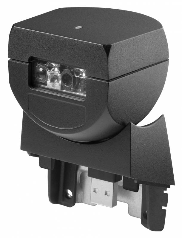 Cititor coduri de bare HP RP9, lateral
