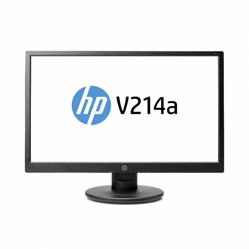 Monitor HP V214a, 20.7", negru