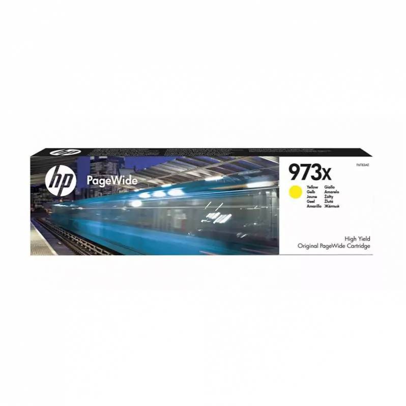 Cartus toner HP 973X PageWide, galben