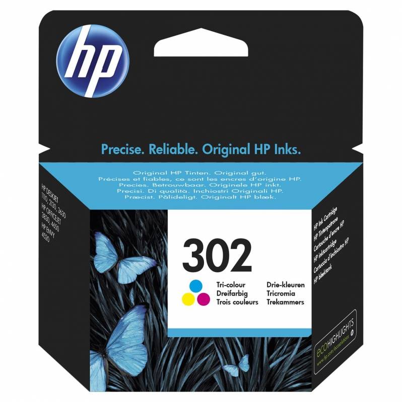 Cartus cerneala HP 302, multicolor