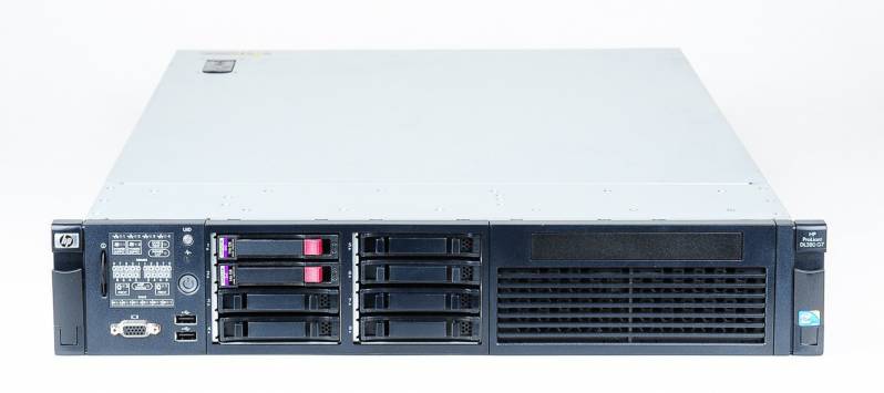 Server HP ProLiant DL380e G8, 2x Intel 8 Core Xeon E5-2450L , 16GB DDR3, 2x 1.2TB HDD