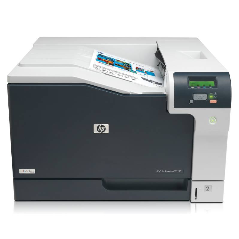 Imprimanta laser color HP LaserJet CP5225, USB, LAN, duplex, A3