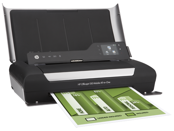 Multifunctional inkjet mobil HP Officejet 150 All-in-One, A4