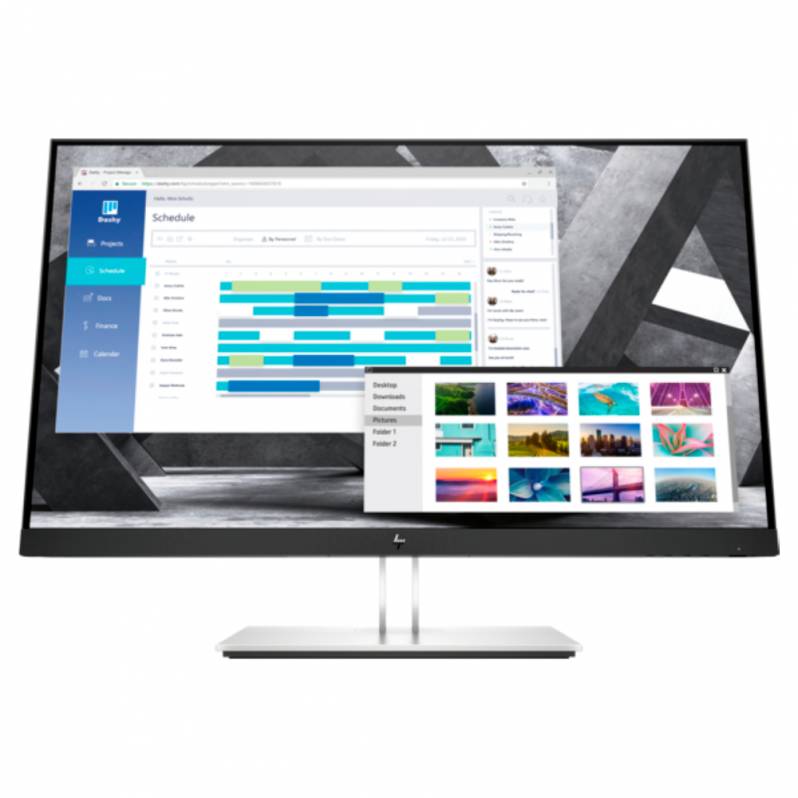 Monitor HP P27q G4, 27 inch, QHD, negru