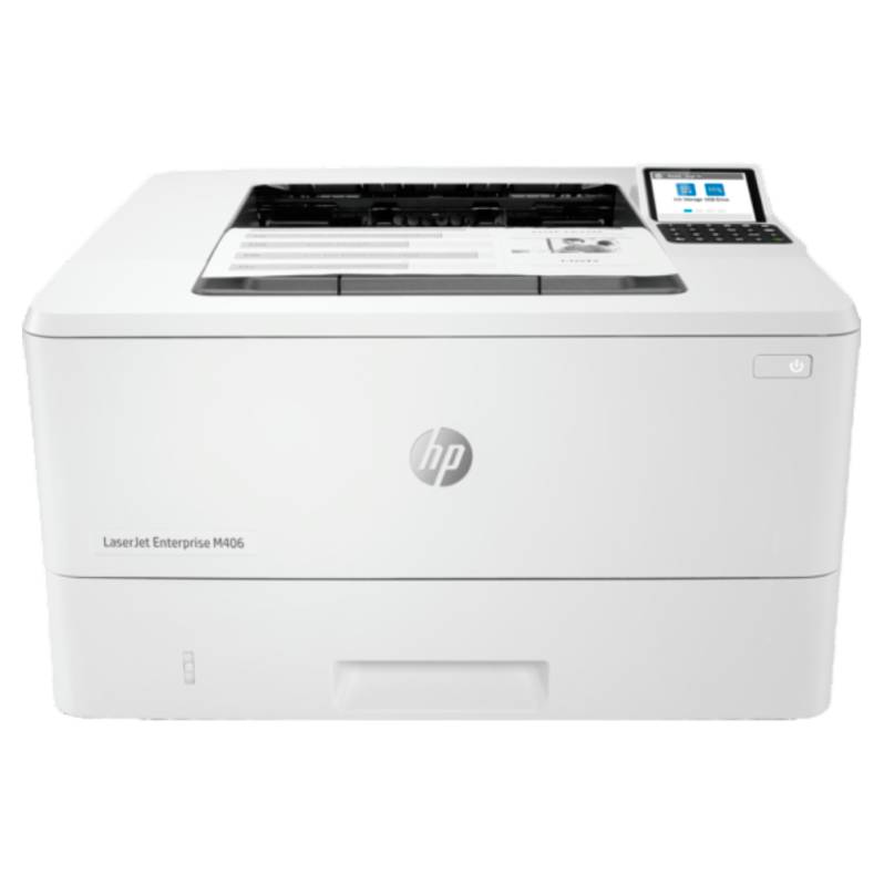 Imprimanta laser monocrom HP LaserJet Enterprise M406dn, duplex, A4