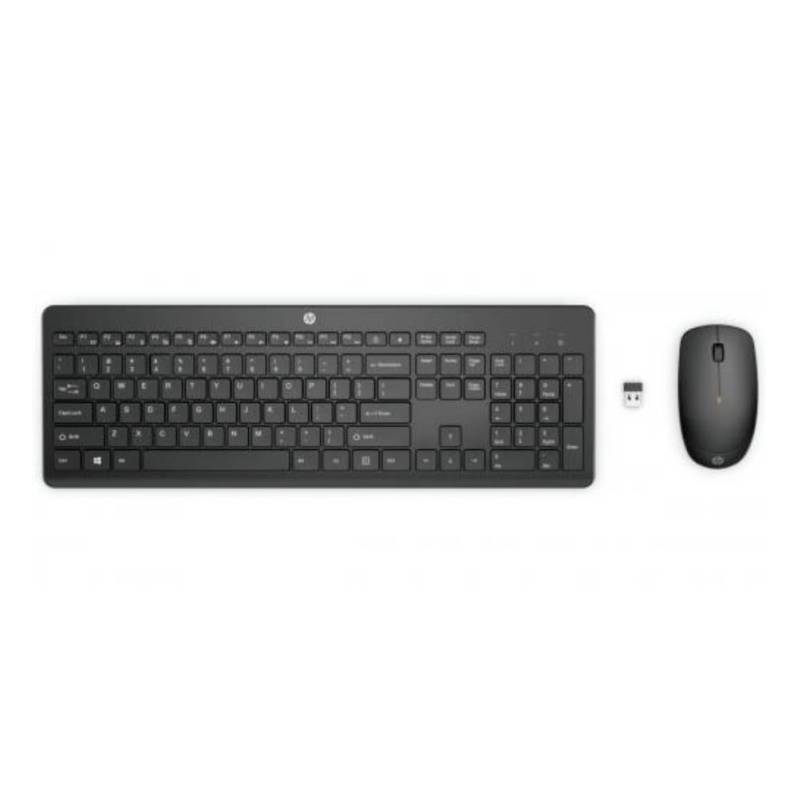 Kit HP 235 - Tastatura, + Mouse Optic, USB, Wireless, negru