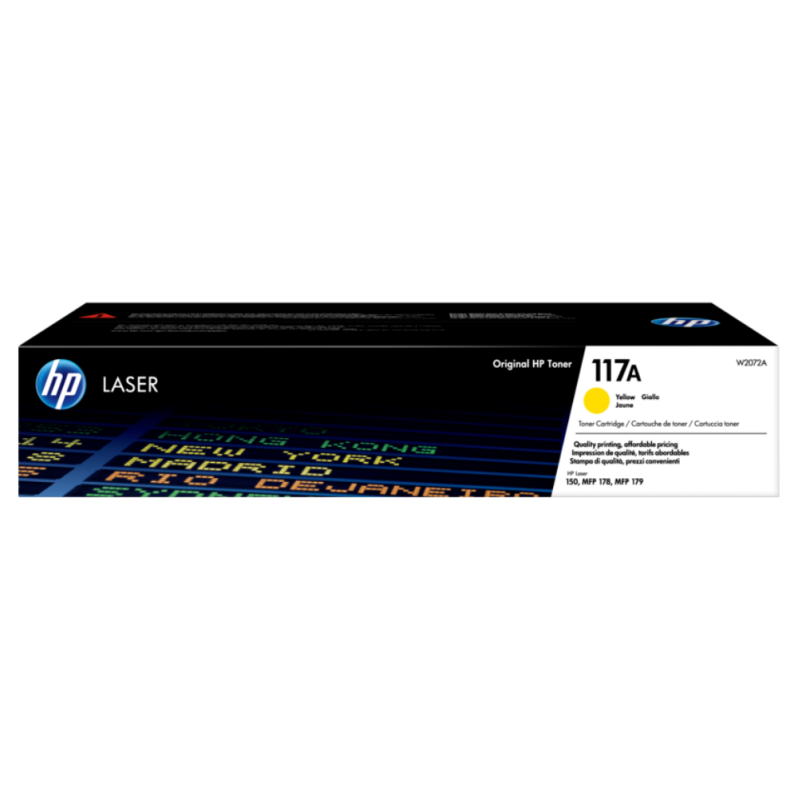 Cartus toner HP 117A, galben