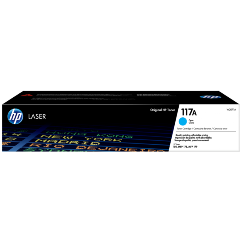 Cartus toner HP 117A, cyan