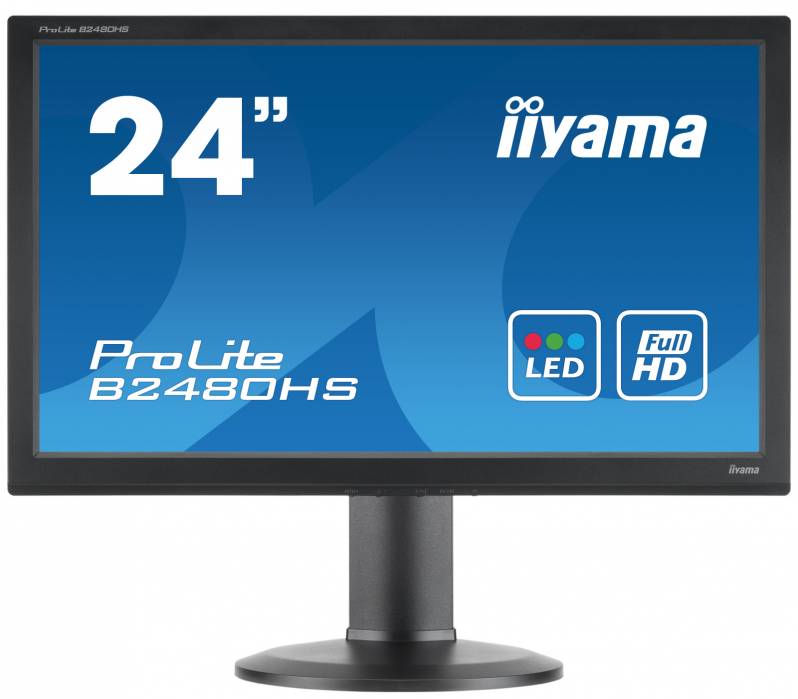 Monitor iiyama ProLite B2480HS, 24", negru