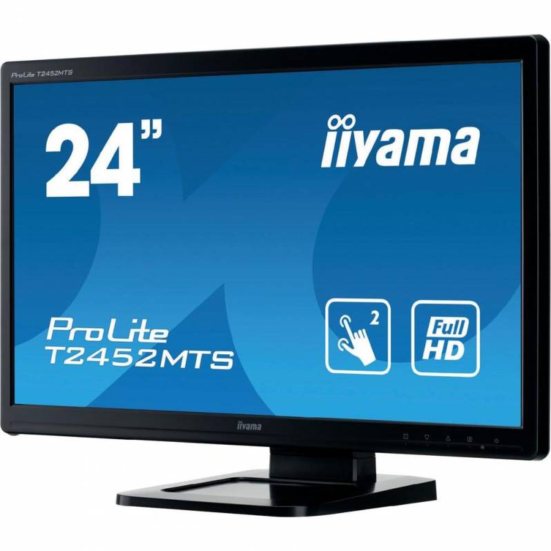 Monitor touchscreen iiyama ProLite T2452MTS, 23.6", negru