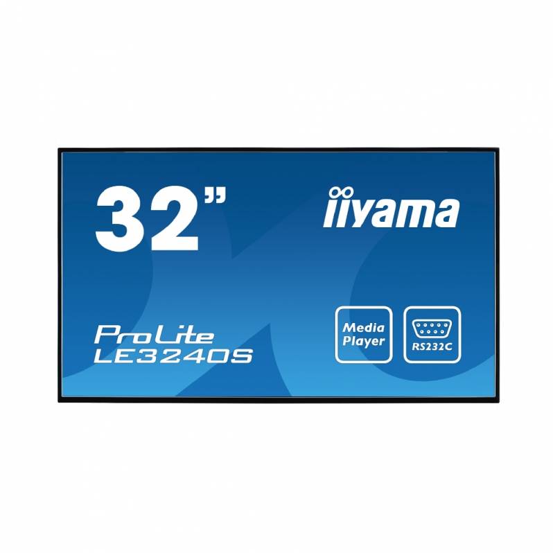 Monitor iiyama ProLite LE3240S, 32'', IPS, negru, non-touch