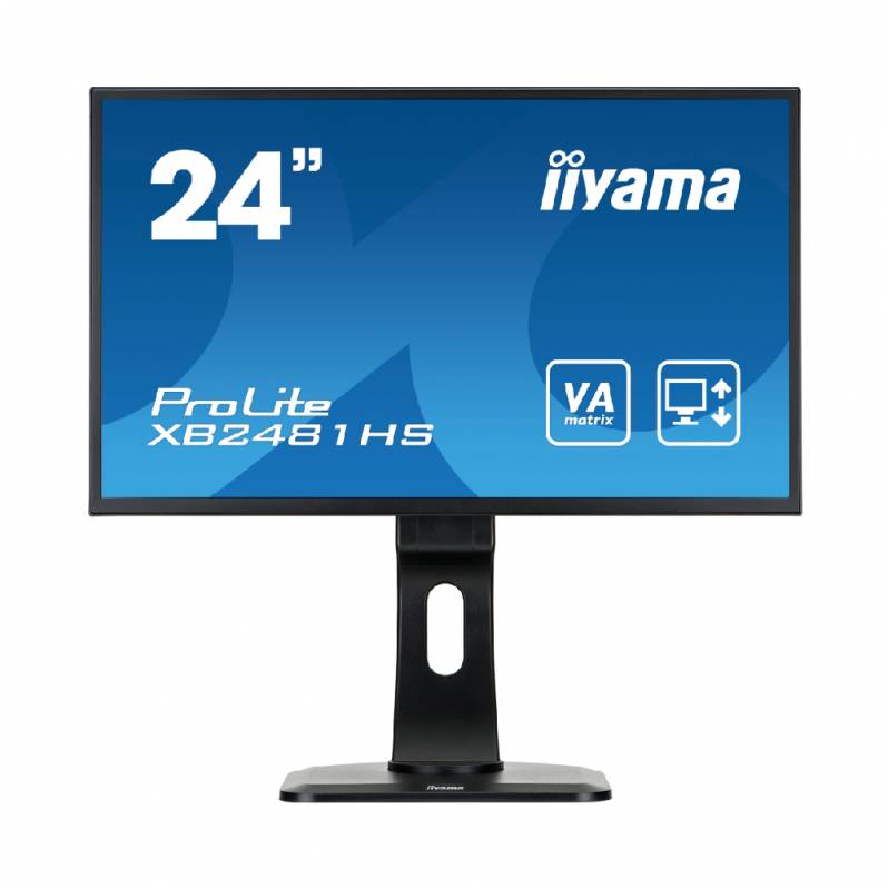 Monitor iiyama ProLite XB2481HS, 24", negru