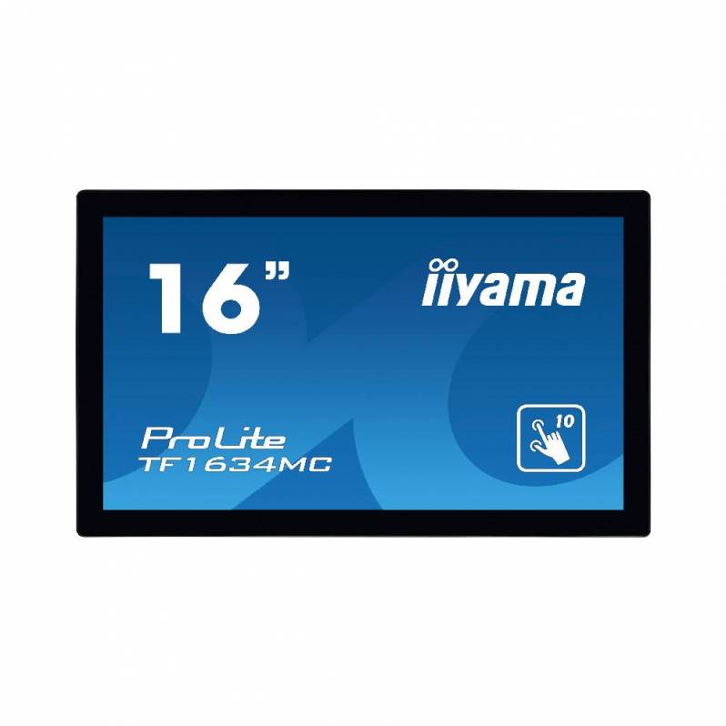 Monitor touchscreen iiyama ProLite T1634MC, 16", Projective Capacitive, negru