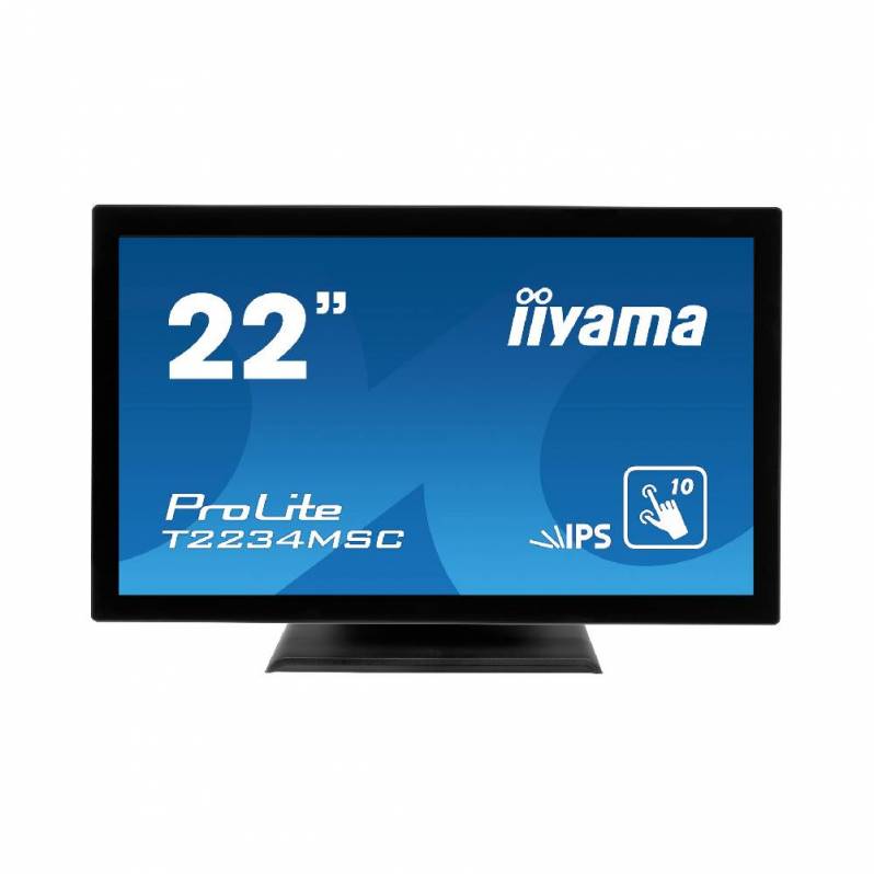 Monitor touchscreen iiyama ProLite T2234MSC, 21.5", PCAP, negru