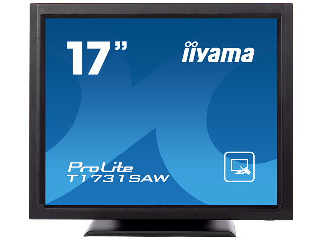 Monitor POS touchscreen iiyama ProLite T1731SAW, 17 inch, SAW, negru