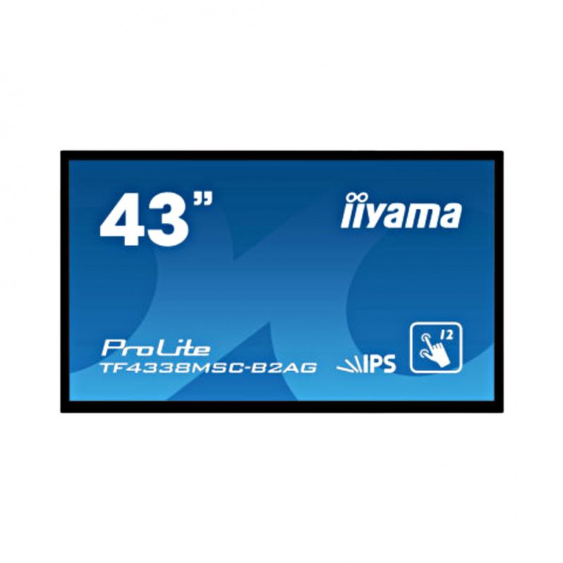 Monitor interactiv iiyama ProLite TF4338MSC, 42.5'', PCAP, open-frame