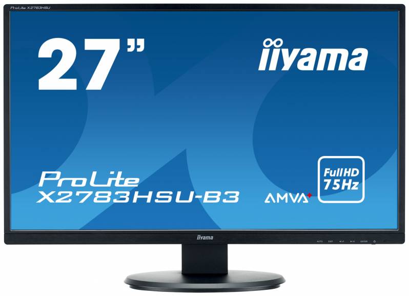 Monitor iiyama ProLite X2783HSU-B3, 27", negru