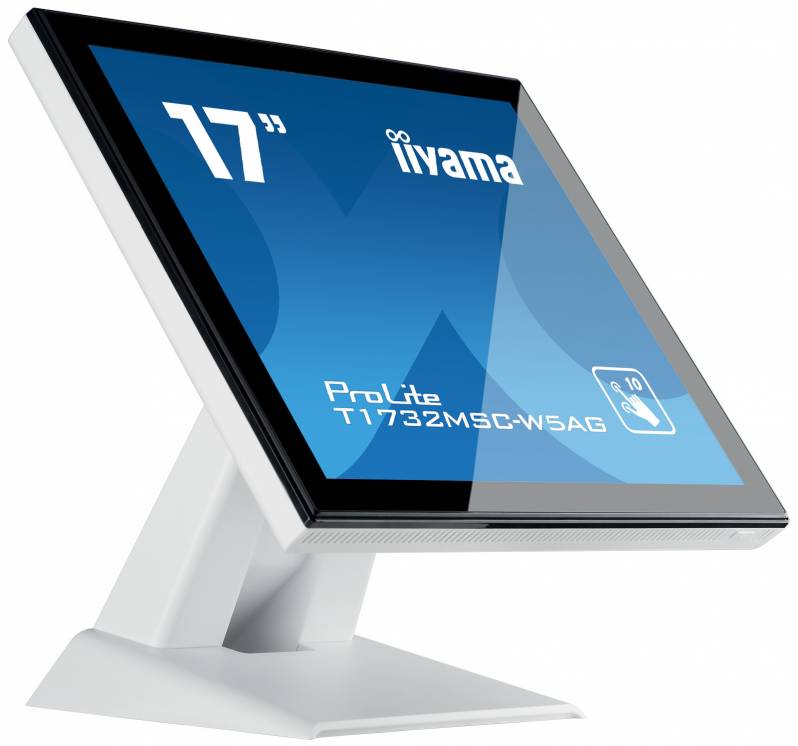 Monitor POS touchscreen iiyama ProLite T1732MSC, 17 inch, PCAP, alb