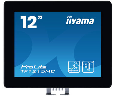 Monitor POS-Touchscreen iiyama ProLite TF1215MC-B1, 12 Zoll, PCAP, schwarz