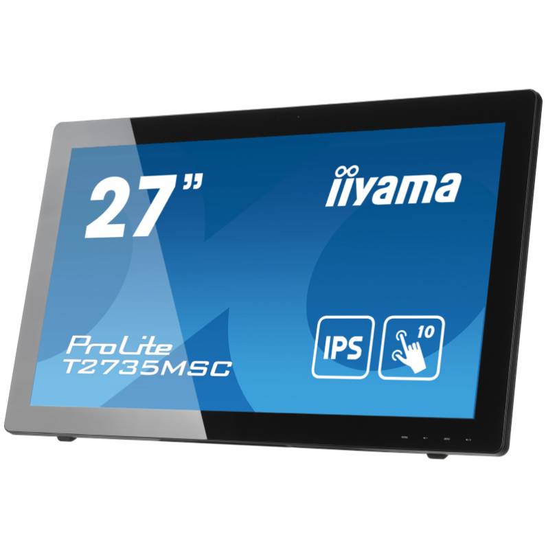 iiyama ProLite T2735MSC POS-Touchscreen-Monitor, 27 Zoll, Full HD, PCAP, matt schwarz