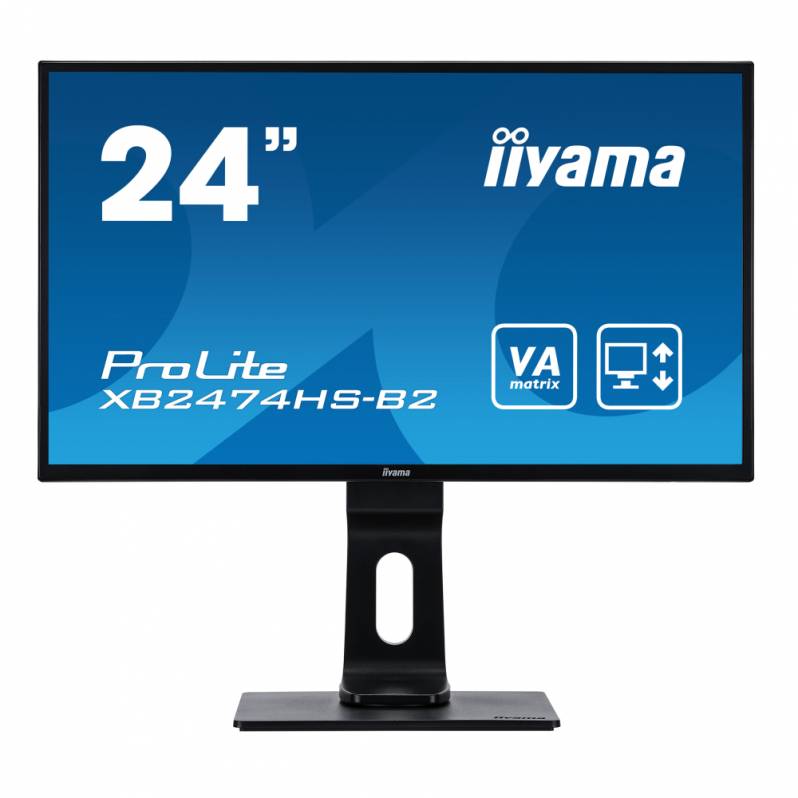 Monitor iiyama ProLite XB2474HS-B2, 24", negru