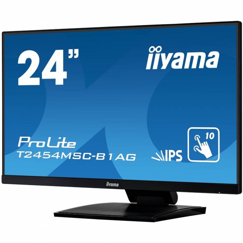 iiyama ProLite T2454MSC-B1AG POS-Touchscreen-Monitor, 24 Zoll, Full HD, PCAP, schwarz