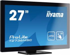 Monitor POS Touchscreen iiyama ProLite T2736MSC, 27 Zoll, Full HD, PCAP, Schwarz