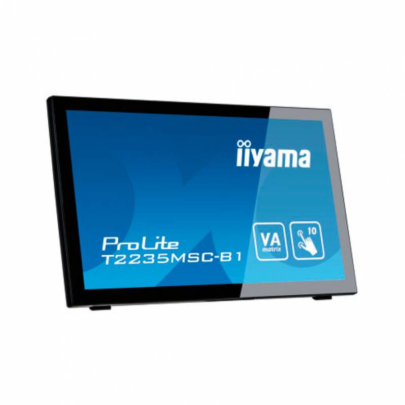 Monitor multi-touch iiyama ProLite T2235MSC-B1, 21.5 inch, Full HD, PCAP, negru