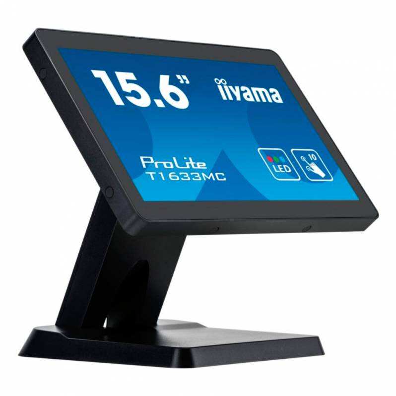 Monitor touchscreen iiyama ProLite T1633MC-B1, 15.6 inch, PCAP, negru